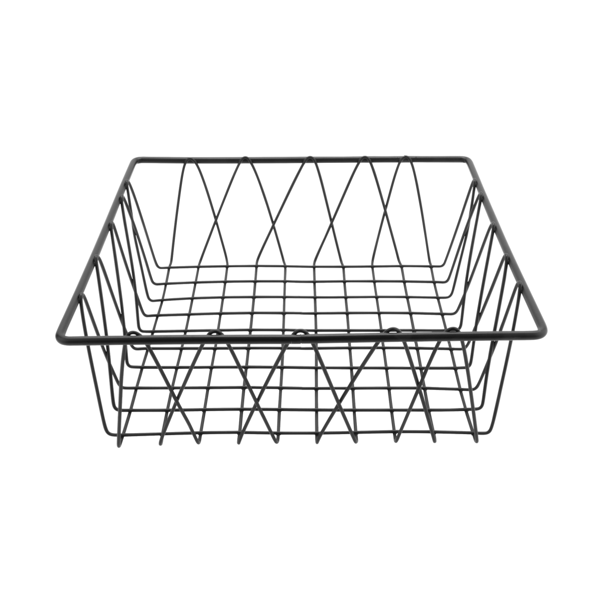 IR-912 12 in. Square Wire Basket, 4 in. Deep - Each 6