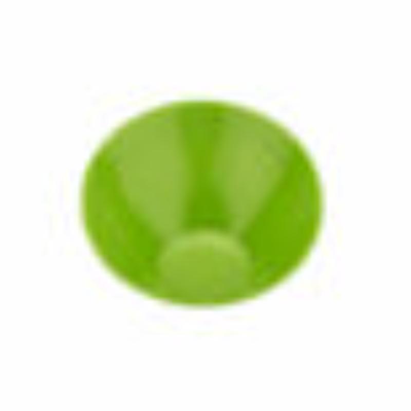 Picture of Winco B-788-G-BK 16 oz - 28.5 oz Rim-Full, 8 in. Cascading Bowl, 3.25 in. Deep - Green with Black