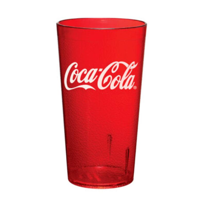 Picture of Winco 6616-RC 16 oz Red Tumbler Coke