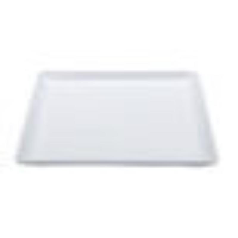 Picture of Winco CS-950-W 9.5 in. Melamine White, Square Coupe Plate, G.E.T. Midtown