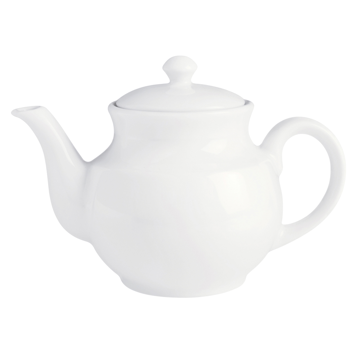 Picture of Winco PA1101908306 25 oz Bright White Porcelain Teapot, 8.02 in. Max. Dia., Corona Actualite - Each 6