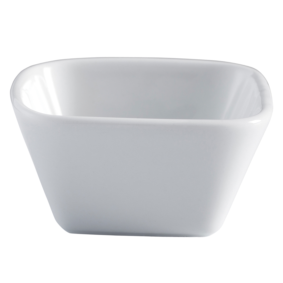Picture of Winco PA1101977224 2 oz Bright White Porcelain Sauce Bowl, 2.5 x 2.5 in., Corona Zen - 2 Dozen