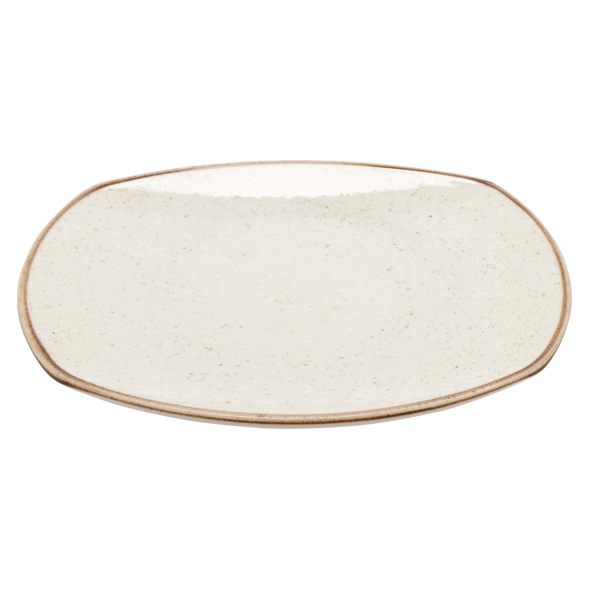 Picture of Winco PP1605722912 12 in. Beige Porcelain Plate, Corona Beige Artisan - 1 Dozen