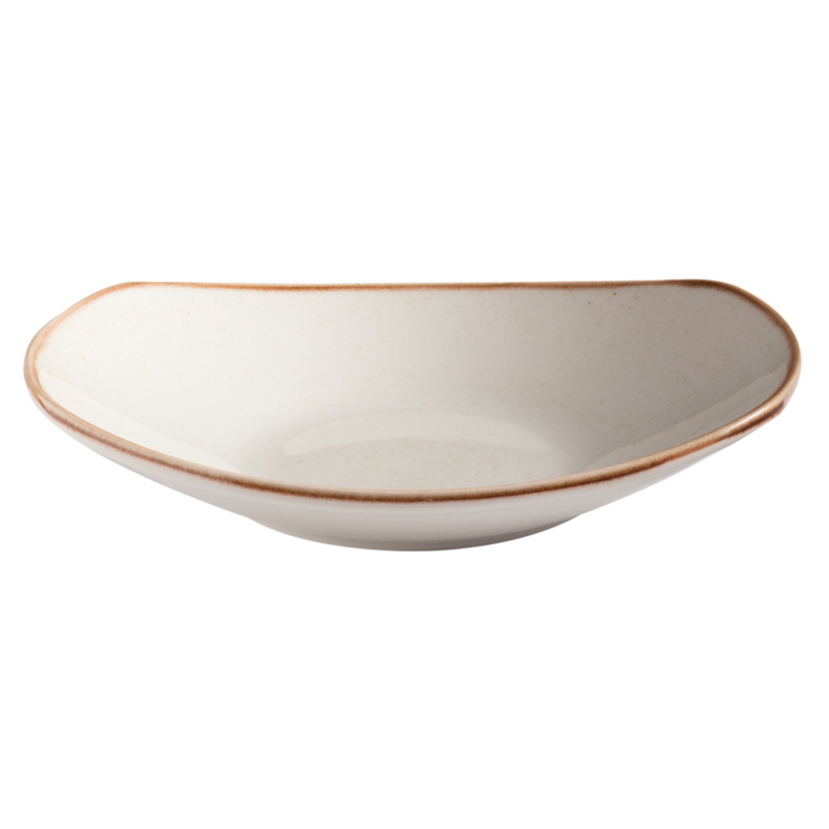 Picture of Winco PP1605723224 10.3 oz Beige Porcelain Bowl, 8 x 7.33 in. Corona Beige Artisan - 2 Dozen