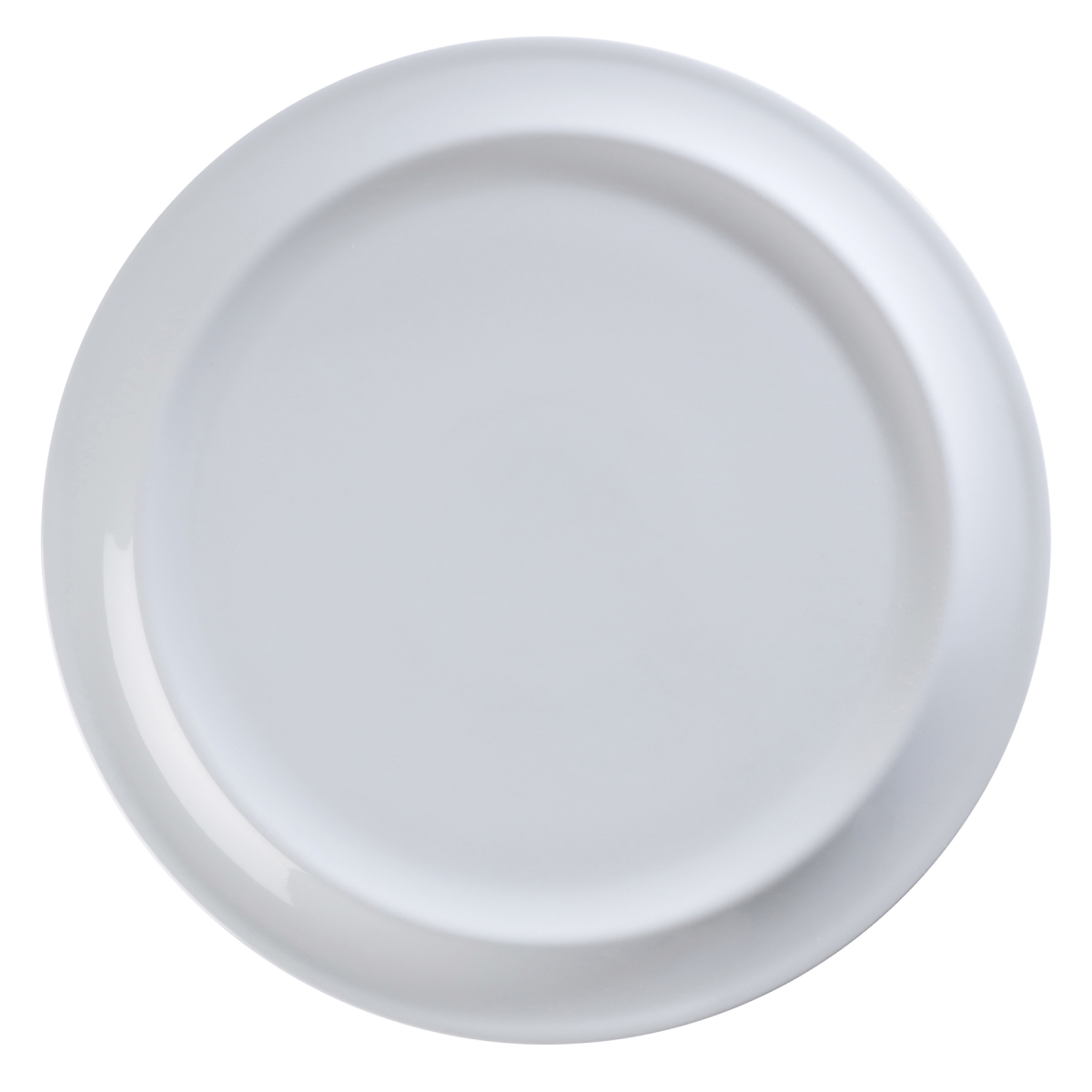 Picture of Winco PA1101983112 12.08 in. Bright White Porcelain Dinner Plate, Corona Gotas - 1 Dozen