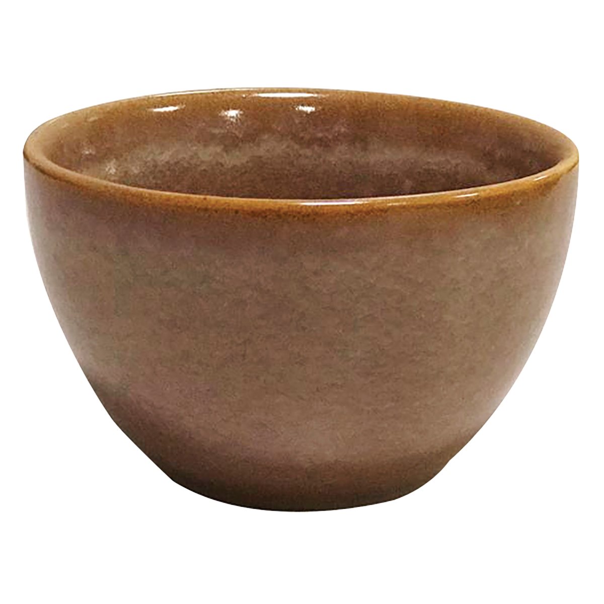Picture of Winco PP1943904524 8.8 oz Caramel Reactive Glaze Porcelain Bouillon Cup, 4 in. Dia., Corona Cosmos Venus - 2 Dozen