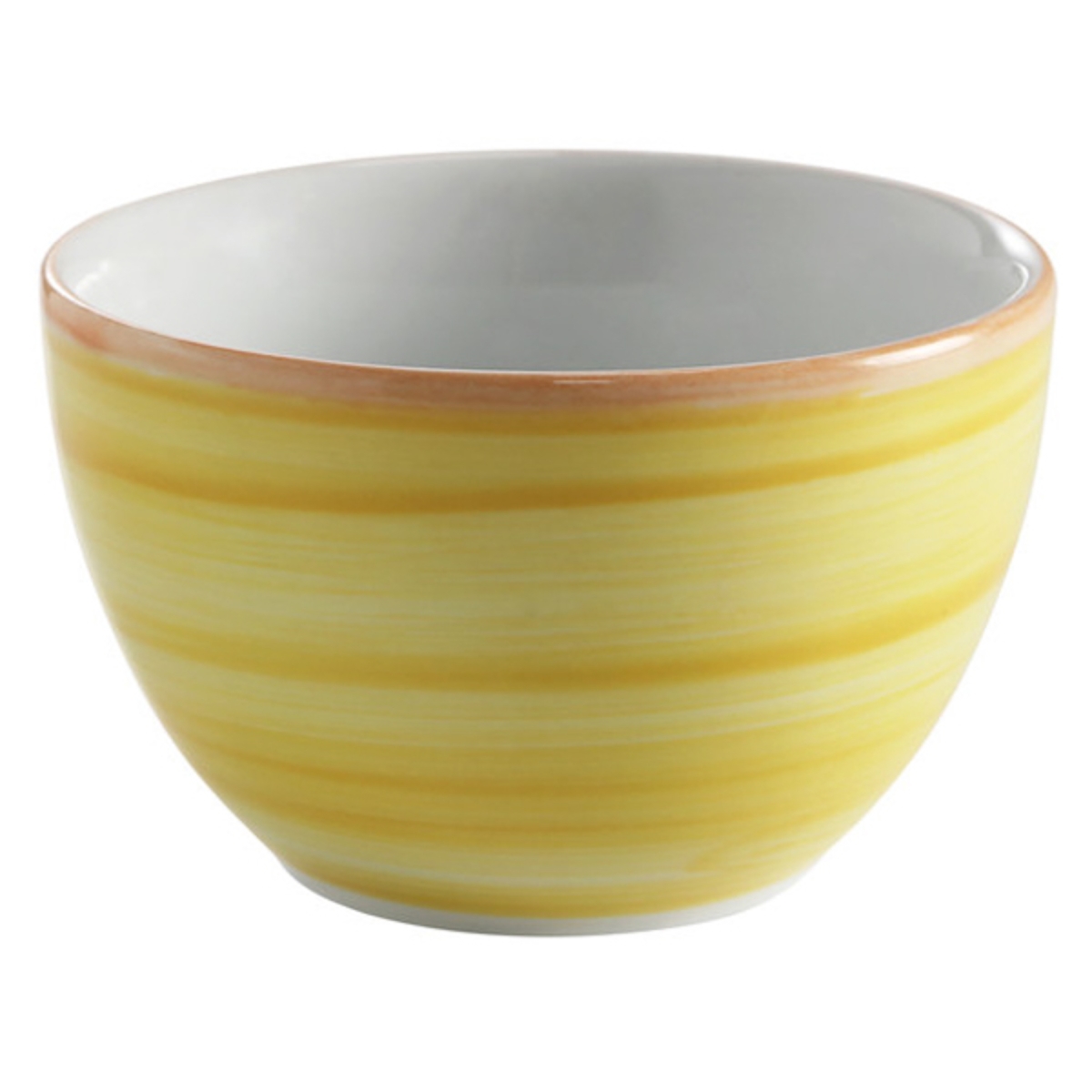 Picture of Winco PA1600904524 8.8 oz Yellow Porcelain Bouillon Cup, 4 in. Dia., Corona Calypso - 2 Dozen