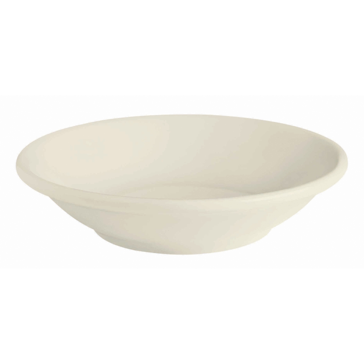 Picture of Winco PP1100703324 6.5 oz Cream White Porcelain Fruit Bowl, 5.75 in. Dia. in., Corona Americana - 2 Dozen