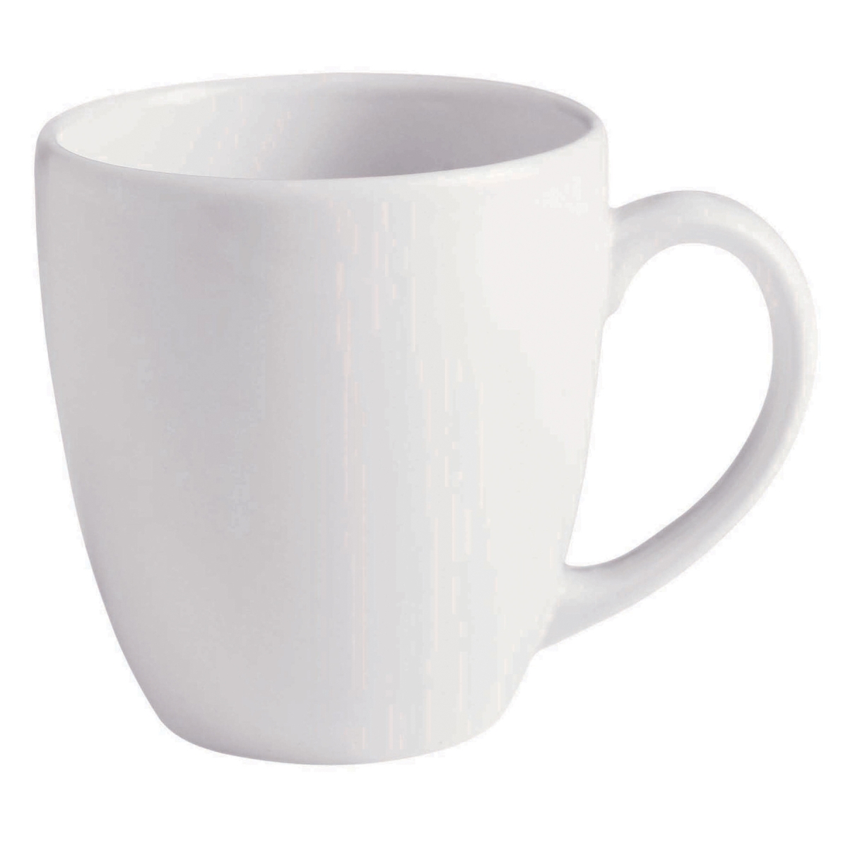Picture of Winco PA1101526424 13.3 oz Bright White Porcelain Mug, 5.13 in. Dia. with Handle, Corona Actualite - 2 Dozen