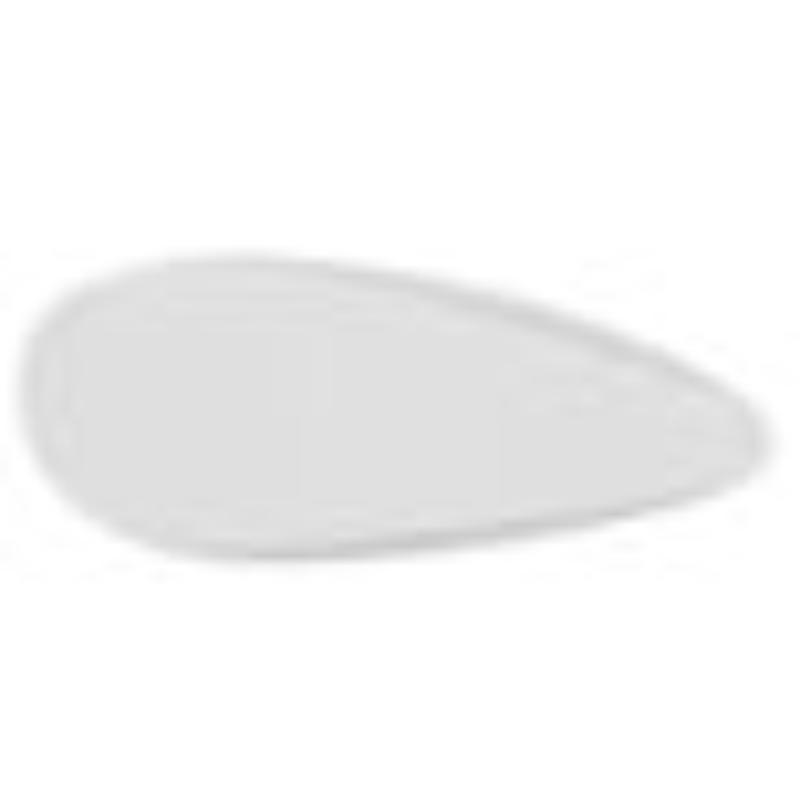 Picture of Winco CS-1180-CN-W 10.75 x 8.75 x 6.75 in. Freestyle Triangle Plate - White