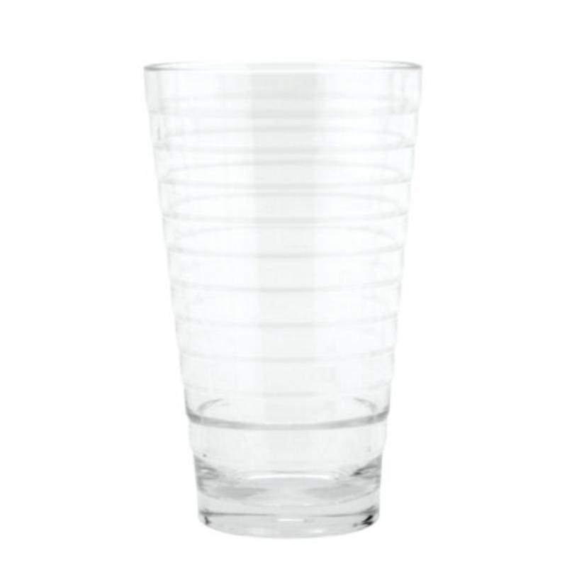 Picture of Winco SW-1714-CL 10 oz - 12 oz Rim-Full&#44; 3.1 in. Dia. Beverage Glass&#44; 5.2 in. Tall&#44; G.E.T. Cirq - Clear