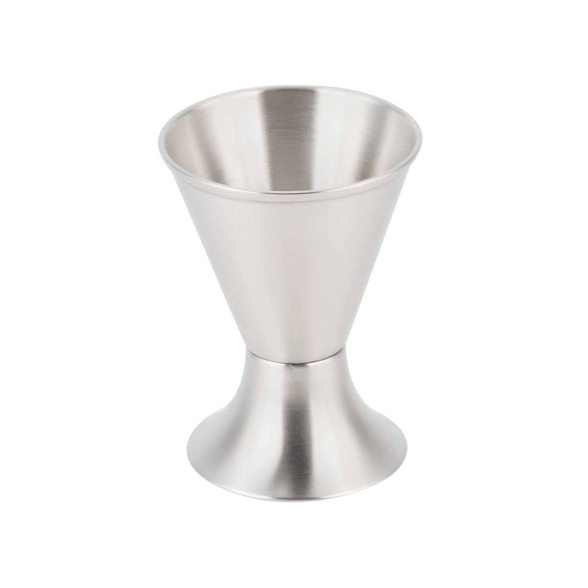 Picture of Winco 4-87888 Solid Fry Cone, 3.25 in. Dia., 4.25 in. Tall, Brushed Finish - Stainless Steel - Each 12