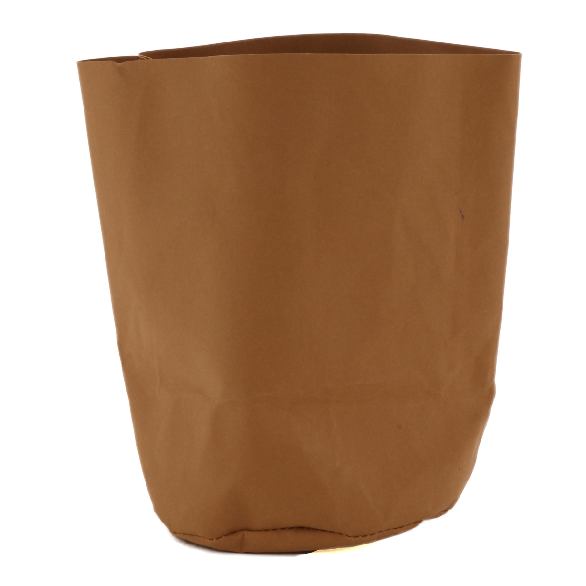 Picture of Winco P-BAG6-T 6 in. Dia. Washable & Reusable Paper Bag & Bread Basket, 8.5 in. Tall Unrolled, Set of 2 - Tan