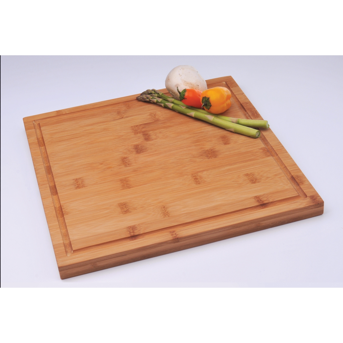 Picture of Winco BCB-101 12 in. Bamboo Square Display Board, 0.75 in. Tall
