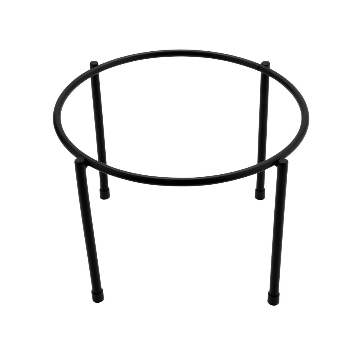 Picture of Winco IR-510 10 in. Black Round 1-Tier Pizza Stand, 7 in. Tall - Each 12