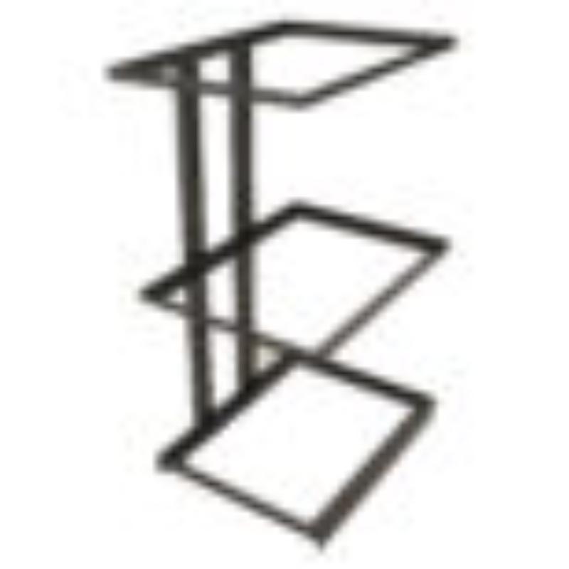 Picture of Winco MTS-20L-MG 12 x 9.25 in. Rectangular 3-Tier Merchandiser Stand, 20.5 in. Tall - Metal Grey