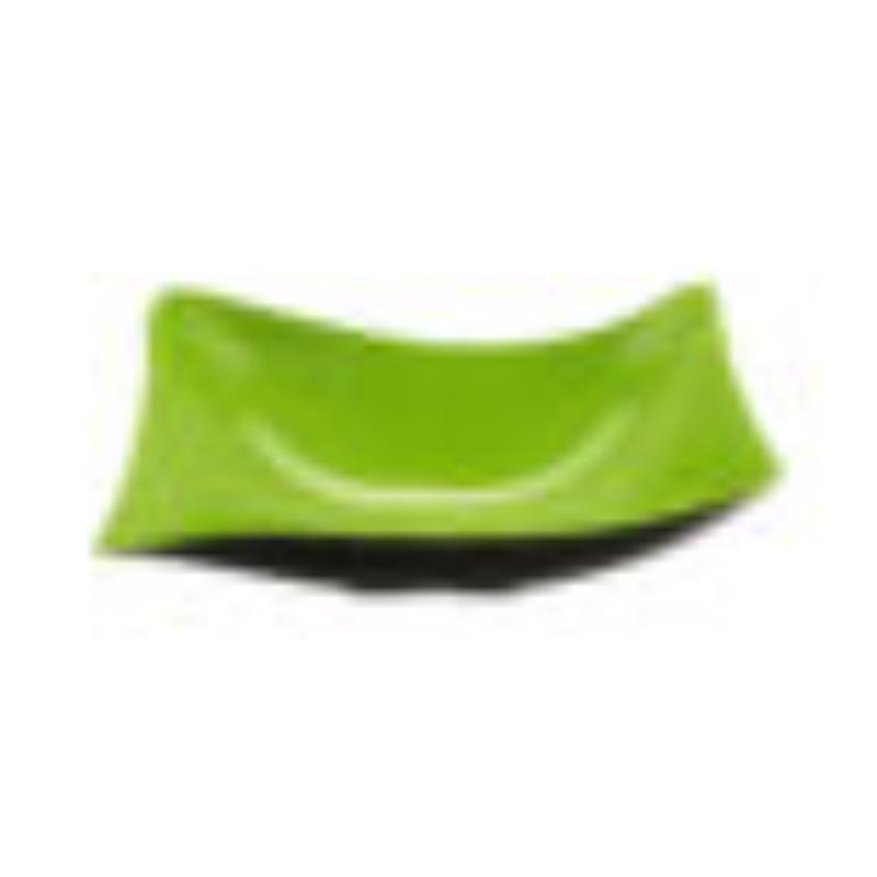 Picture of Winco ML-219-G-BK 1.9 qt. - 1.9 qt. Rim-Full - 8.13 x 11.5 in. Flare Bowl, 5 in. Deep - Green with Black Interior