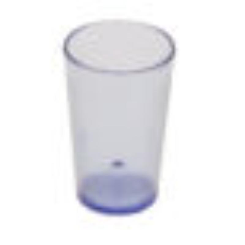 Picture of Winco 6605-1-BL 5 oz - 5.45 oz Rim-Full, 2.25 in. Tumbler, 3.5 in. Tall - Blue