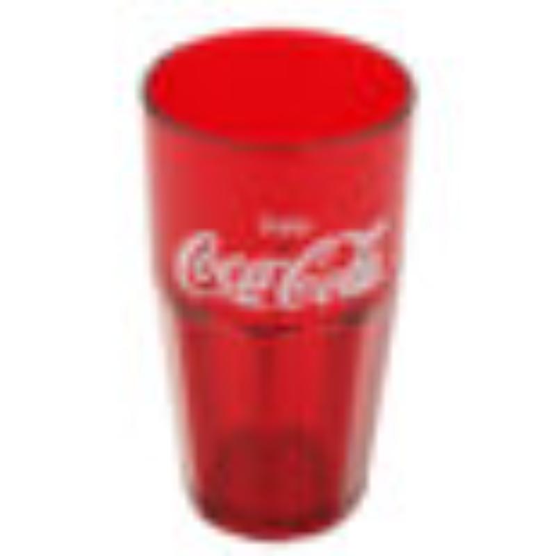 Picture of Winco 9922-RC 22 oz Red Bahama Coke Tumbler