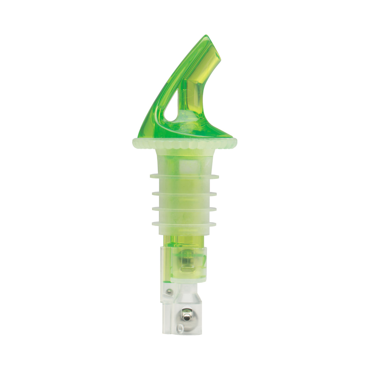 Picture of Winco BMP-2125G Bar Maid, 1.25 oz Premium Pourers, Green, No Collar, Wide Cork, 12 Per Pack