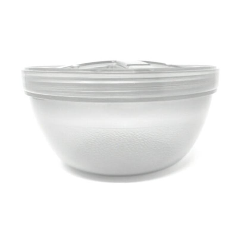 Picture of Winco EC-26-1-CL 32 oz Polypropylene Clear Reusable Soup Container - 41 oz Rim-Full, 6.5 in. Top Dia., 3.25 in. Tall, G.E.T. Eco-Takeouts