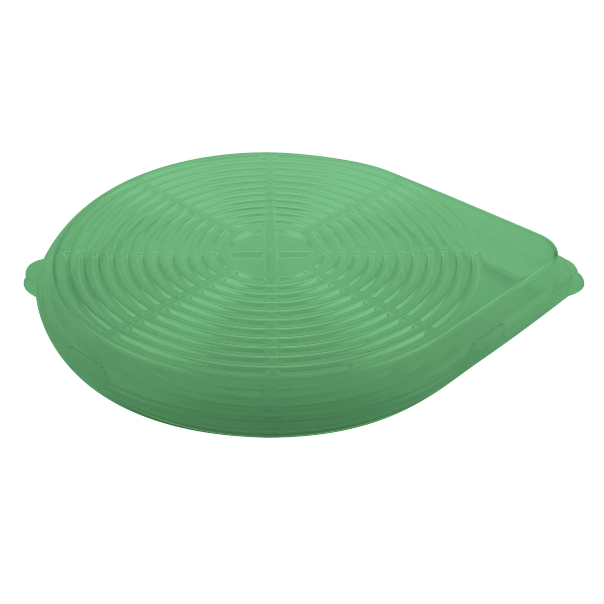 Picture of Winco EC-27-1-JA Whole Pizza Polypropylene Jade Food Reusable Container, 14.21 x 13.94 x 2.21 in., 24 Piece - 2 Piece Assembled - G.E.T. Eco-Takeouts
