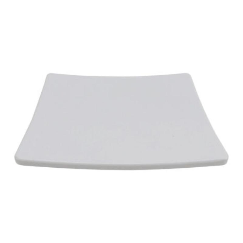 Picture of Winco 15018121025 6 in. Rainex Showered White Square Melamine Plate, 6 x 6 x 0.8 in., G.E.T., Cheforward