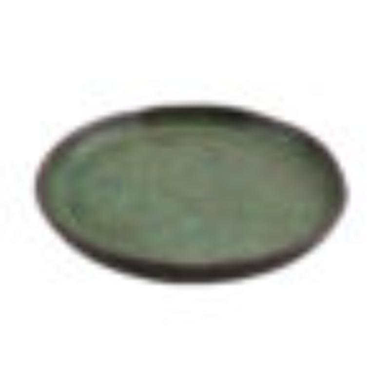 Picture of Winco 20009-SP 8 in. Savor Spruce Round Melamine Plate, 8 x 8 x 0.875 in., G.E.T., Cheforward