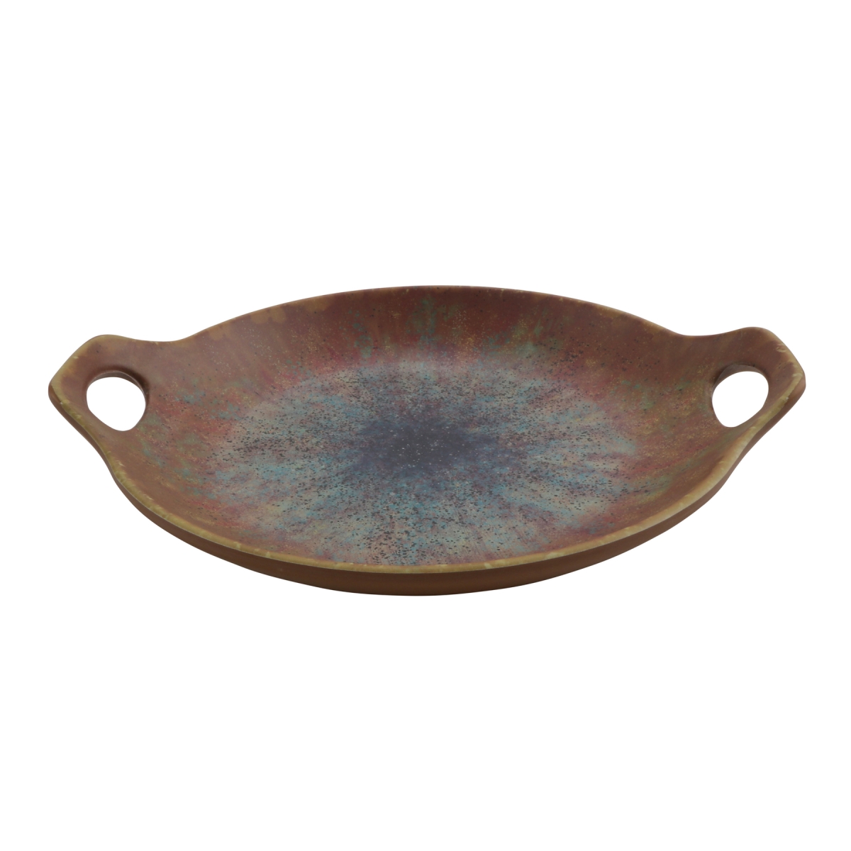 Picture of Winco 20580-CAI 7.75 oz Savor Clay Azula Iris Melamine Mini Wok with Handles, 9.06 x 7.75 x 1.63 in. - G.E.T, Cheforward - Each 12