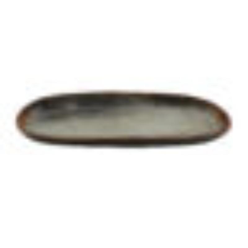 Picture of Winco 21143-WVN 13 in. Savor Woven Oval Melamine Plate, 13 x 5 x 1 in., G.E.T., Cheforward