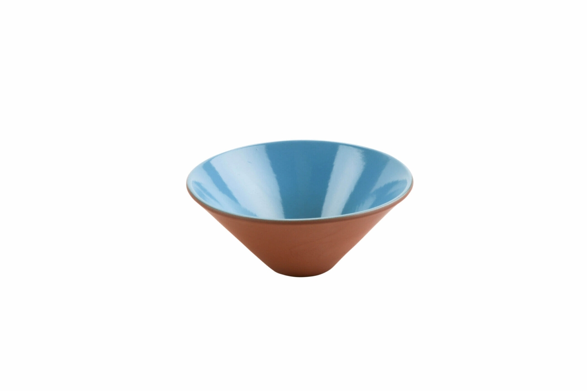 Picture of Winco SH.AZC-1120BLU 37 oz Stone Heart Blue Terracotta Japan Bowl, 7.87 x 3.74 in. - G.E.T, Cheforward - Each 10