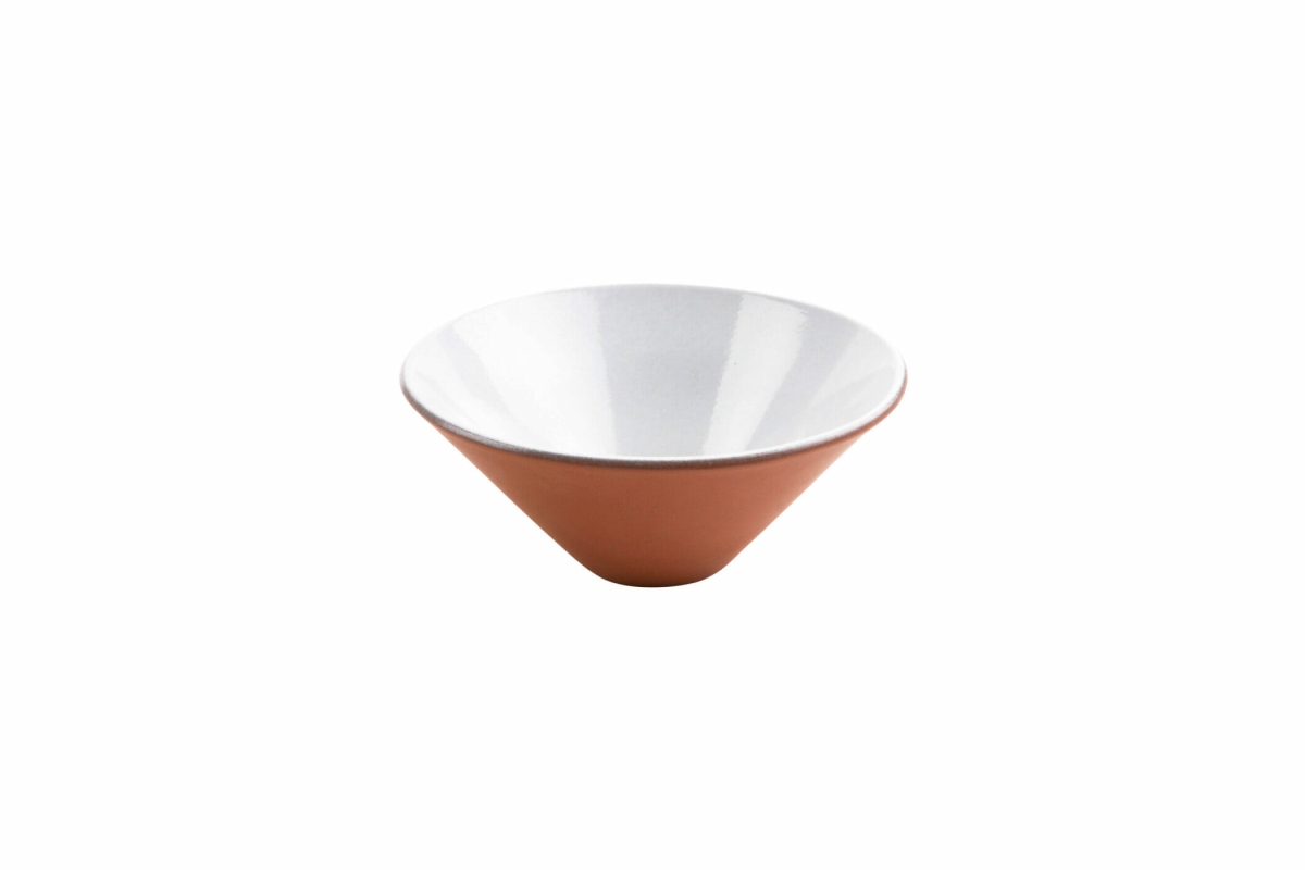Picture of Winco SH.BL-1120WHT 37 oz Stone Heart White Terracotta Japan Bowl, 7.87 x 3.74 in. - G.E.T, Cheforward - Each 10