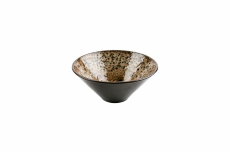 Picture of Winco SH.SA-1115SBN 16.2 oz Stone Heart Sabana Terracotta Japan Bowl, 5.9 x 3 in., G.E.T., Cheforward