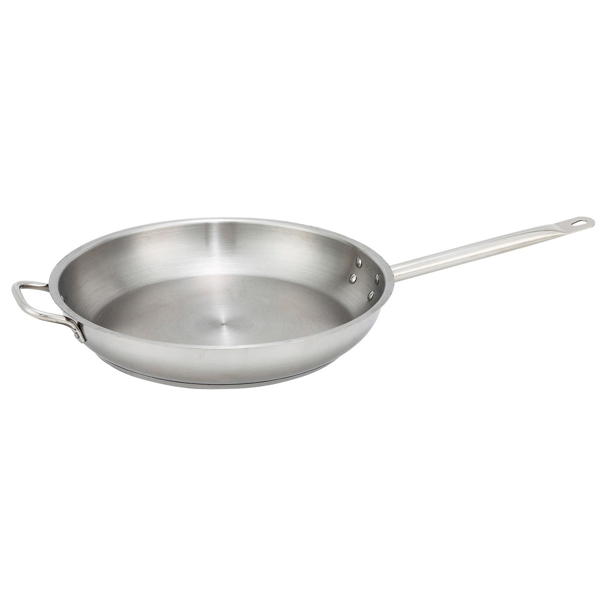 Picture of Winco SSFP-14 Stainless Steel Fry Pan - 14 in. Dia.