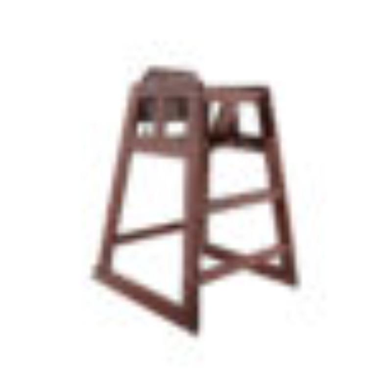 Picture of Winco HC-100-MOD-M2 High Chair Modified, Mahogany2 Assembly Required