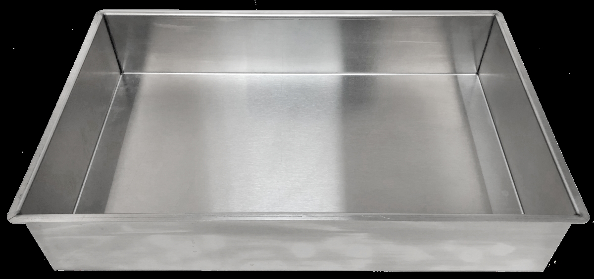 Picture of Winco ST11610010 Strata Rectangular Ss Ice Well, 4.125In Deep