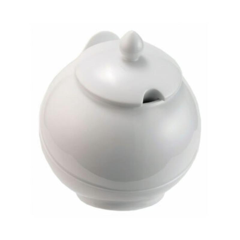 Picture of Winco 9090922 3.7 qt., 9 in. Dia. Replacement China Bowl Without Lid, 8.7 in. Deep, White - Frilich 3PO011