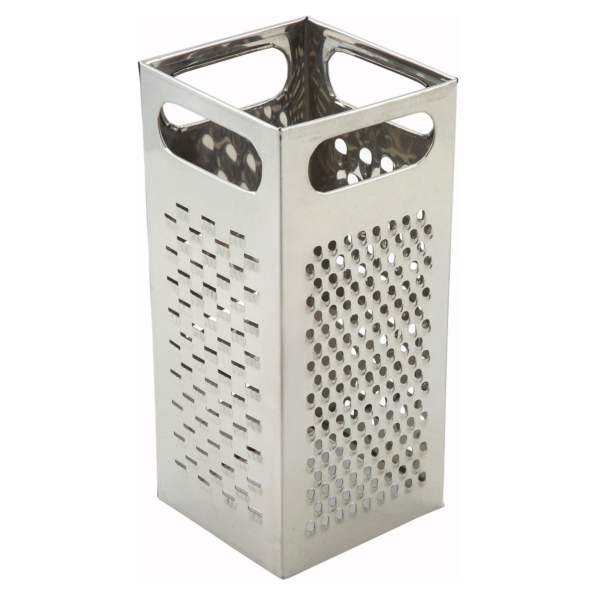 Picture of Winco SQG-4 Square Box Grater, Stainless Steel - 9 x 4 in.
