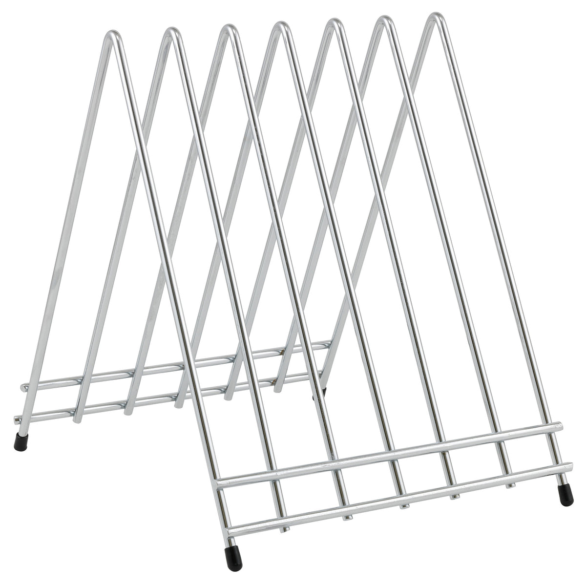 Picture of Winco CB-6L Cutting Board Rack with 6 Slots & Accessory Hooks