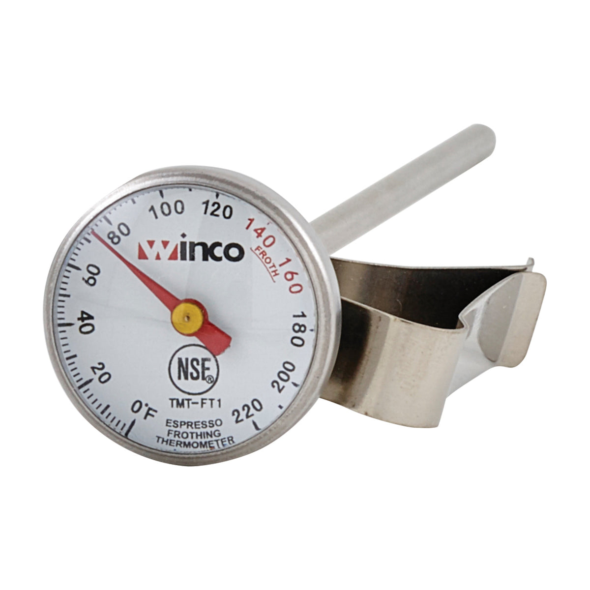 Picture of Winco TMT-FT1 Frothing Thermometer, 1 in. Dia., 5 in. Probe