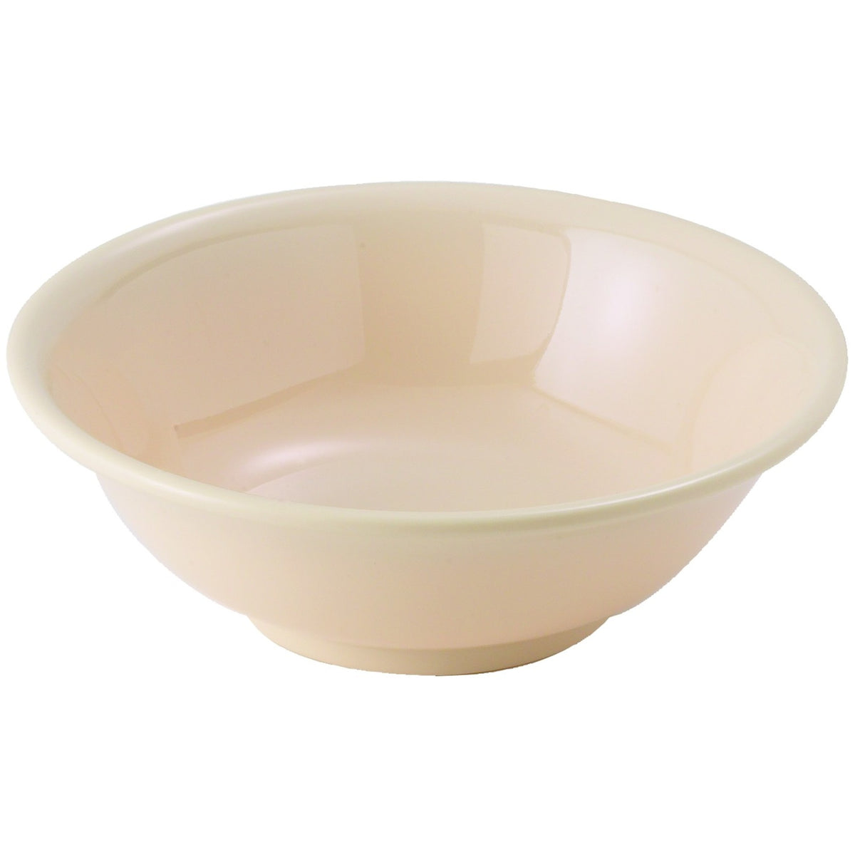 Picture of Winco MMB-22 Melamine 22 oz Rimless Bowls - Tan