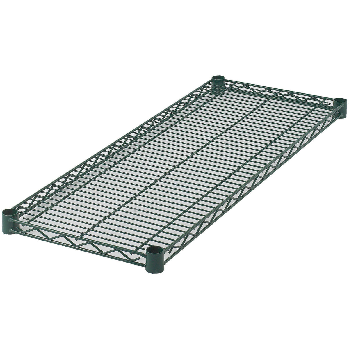 Winco VEX-1854 Epoxy Coated Wire Shelf - 54W x 18D, Green