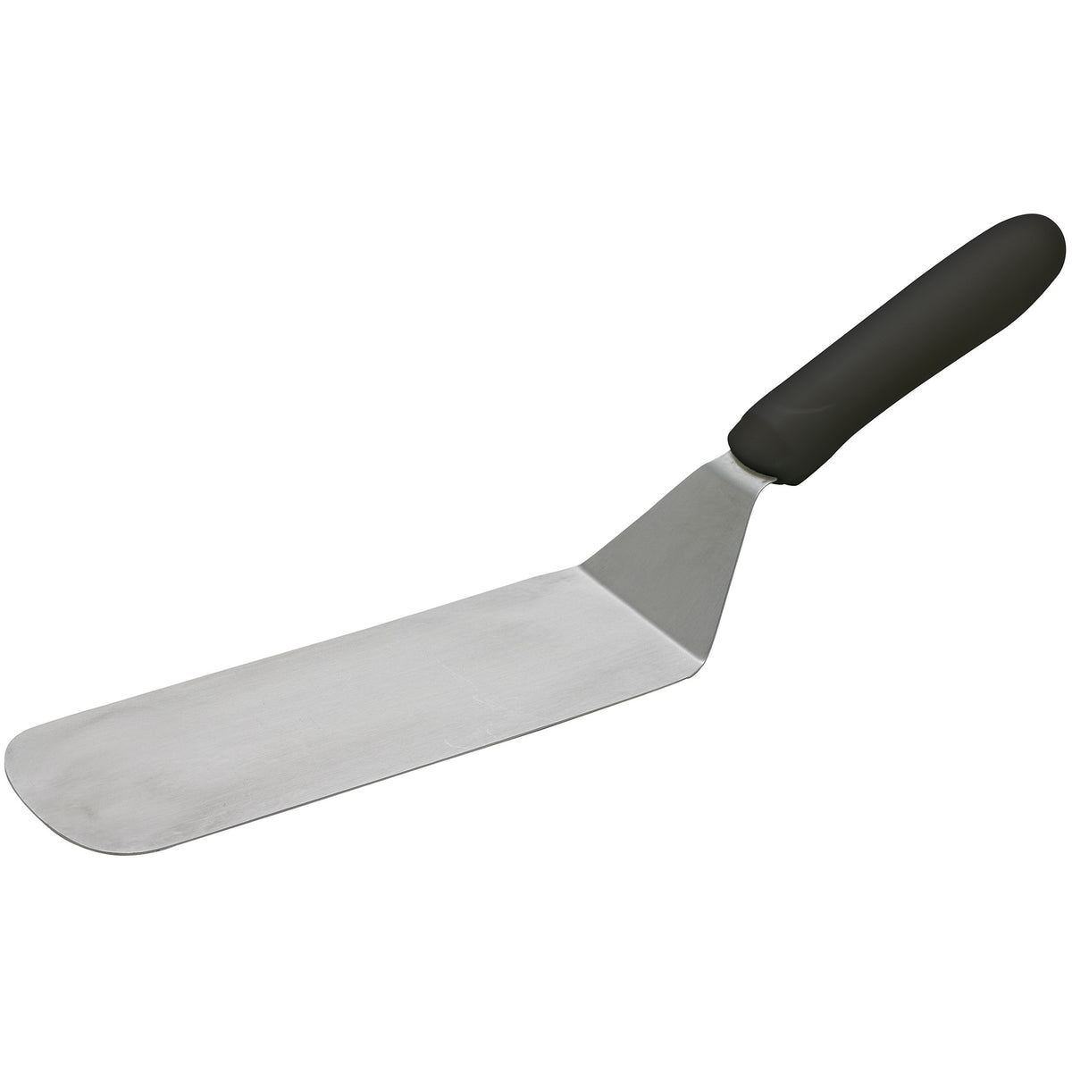 Picture of Winco TKP-90 Flexible Turner with Offset, Black Polypropylene Handle, 8.25 x 2.88 in. Blade