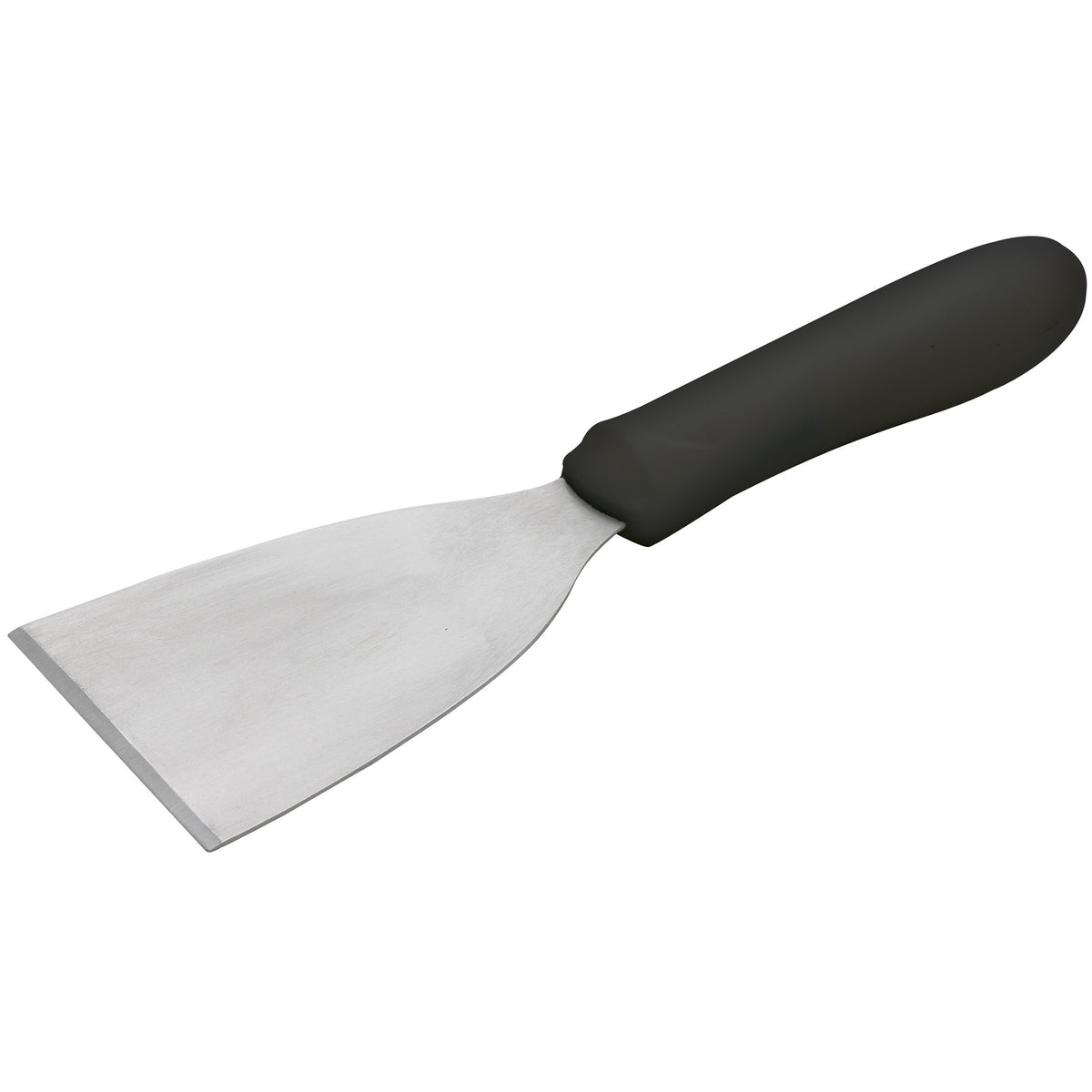 Picture of Winco TKP-32 Scraper, Black Polypropylene Handle - 4.5 x 3.13 in.