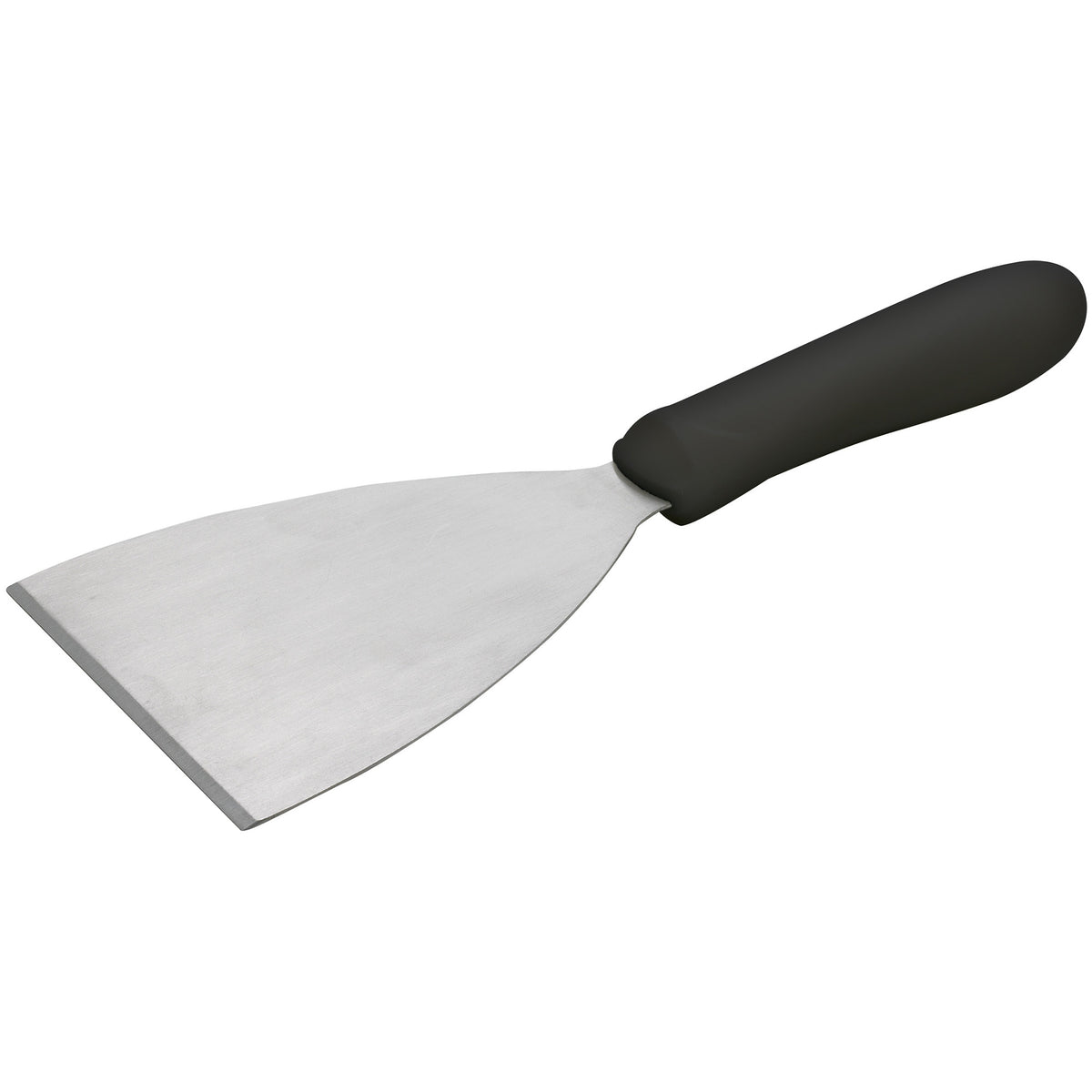 Picture of Winco TKP-40 Scraper, Black Polypropylene Handle - 4.88 x 4 in.