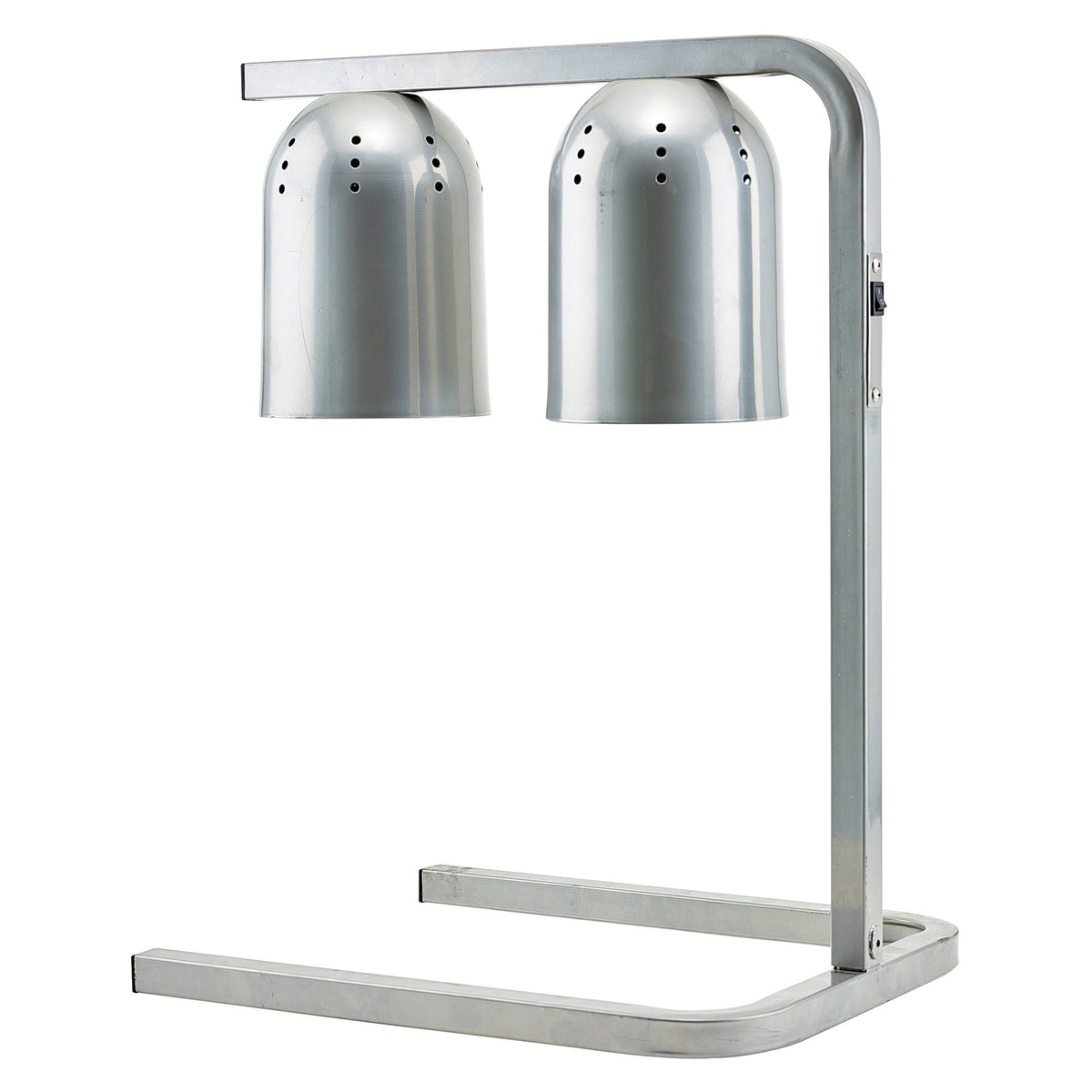 Picture of Winco EHL-2C 3-Position Electric Heat Lamp, Gray
