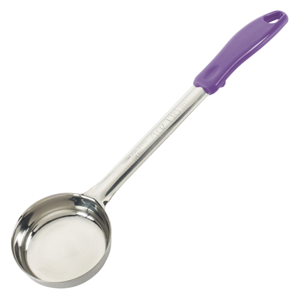 Picture of Winco FPS-4P Allergen-Free Stainless Steel Portioners - Solid, 4 oz