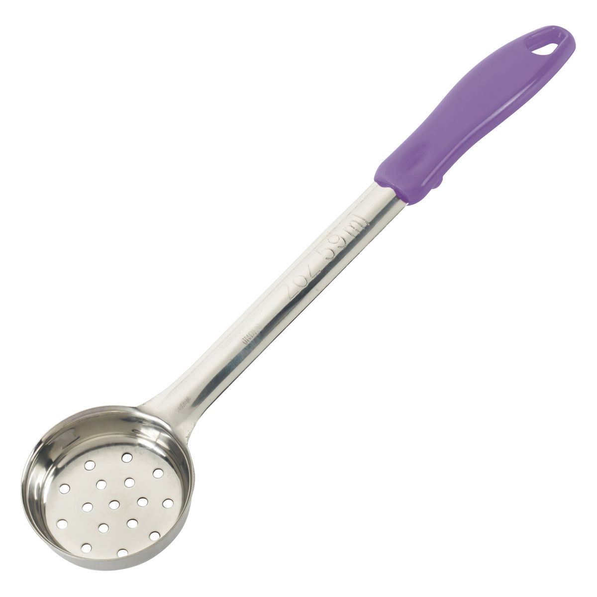 Picture of Winco FPP-2P Allergen-Free Stainless Steel Portioners - Perforated, 2 oz