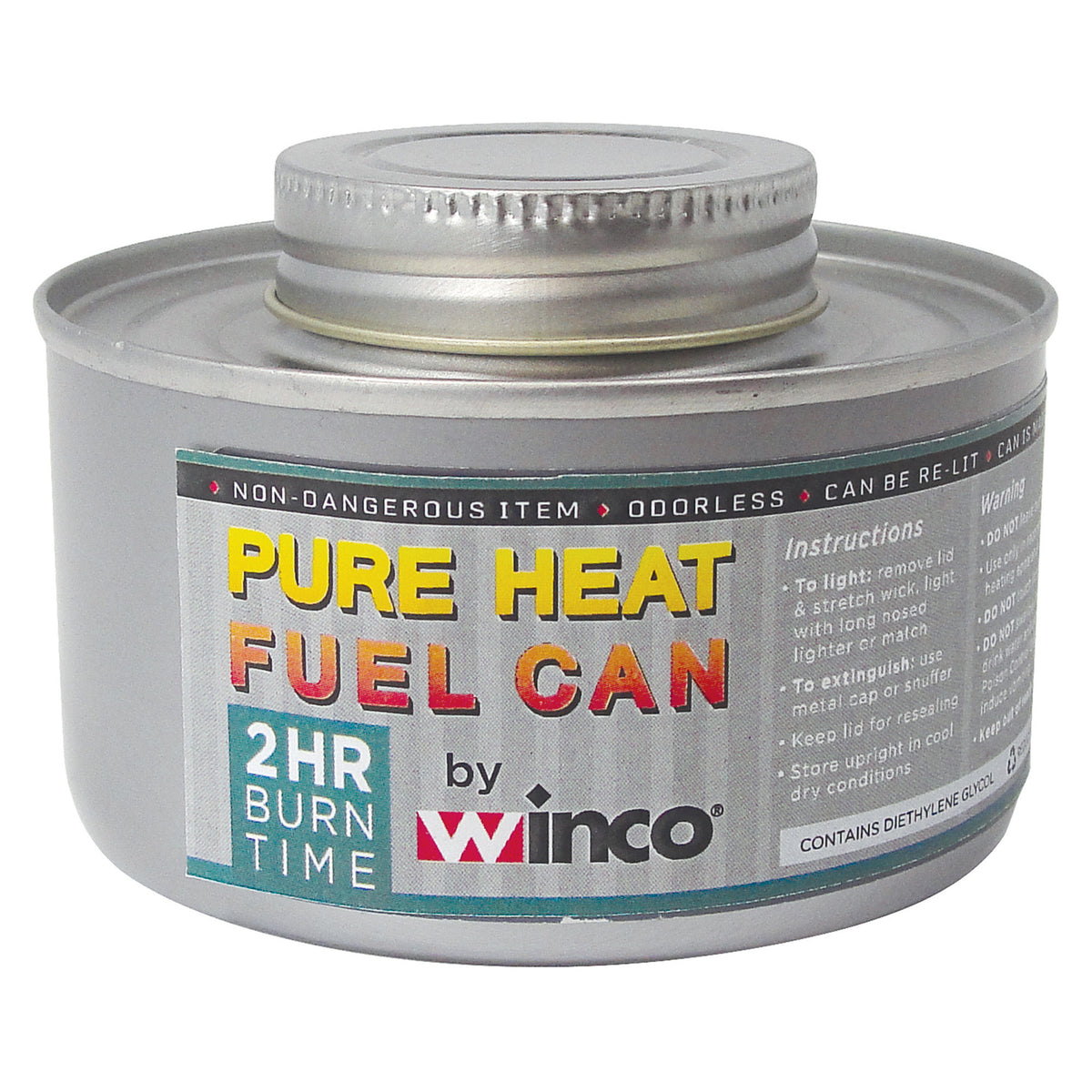 Picture of Winco C-F2 Chafing Fuel, Twist Cap, 24 Piece Per Box - 2 Hours