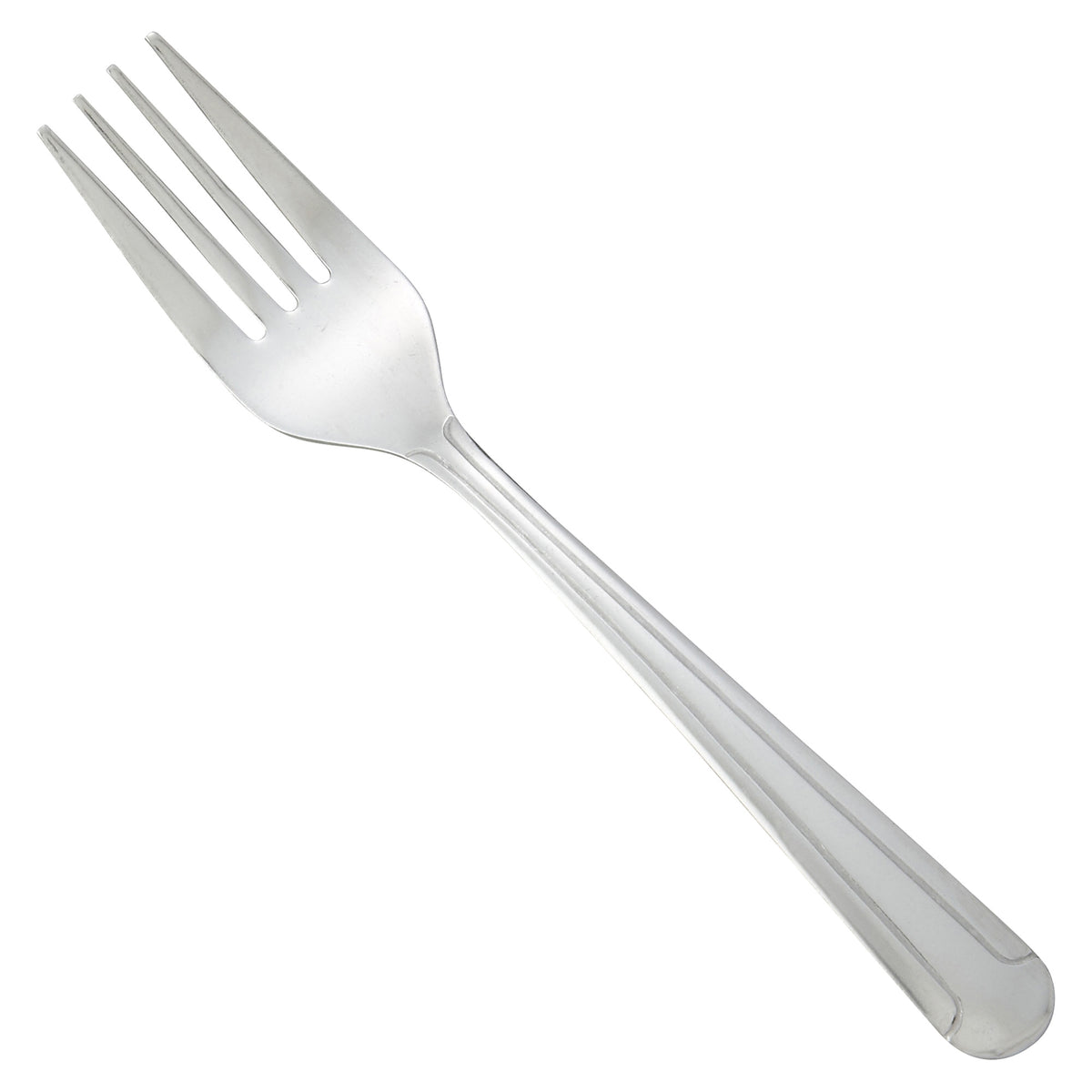 Winco 0001-06 6 1/8 Salad Fork with 18/0 Stainless Steel Grade, Dominion Pattern, 1 Dozen